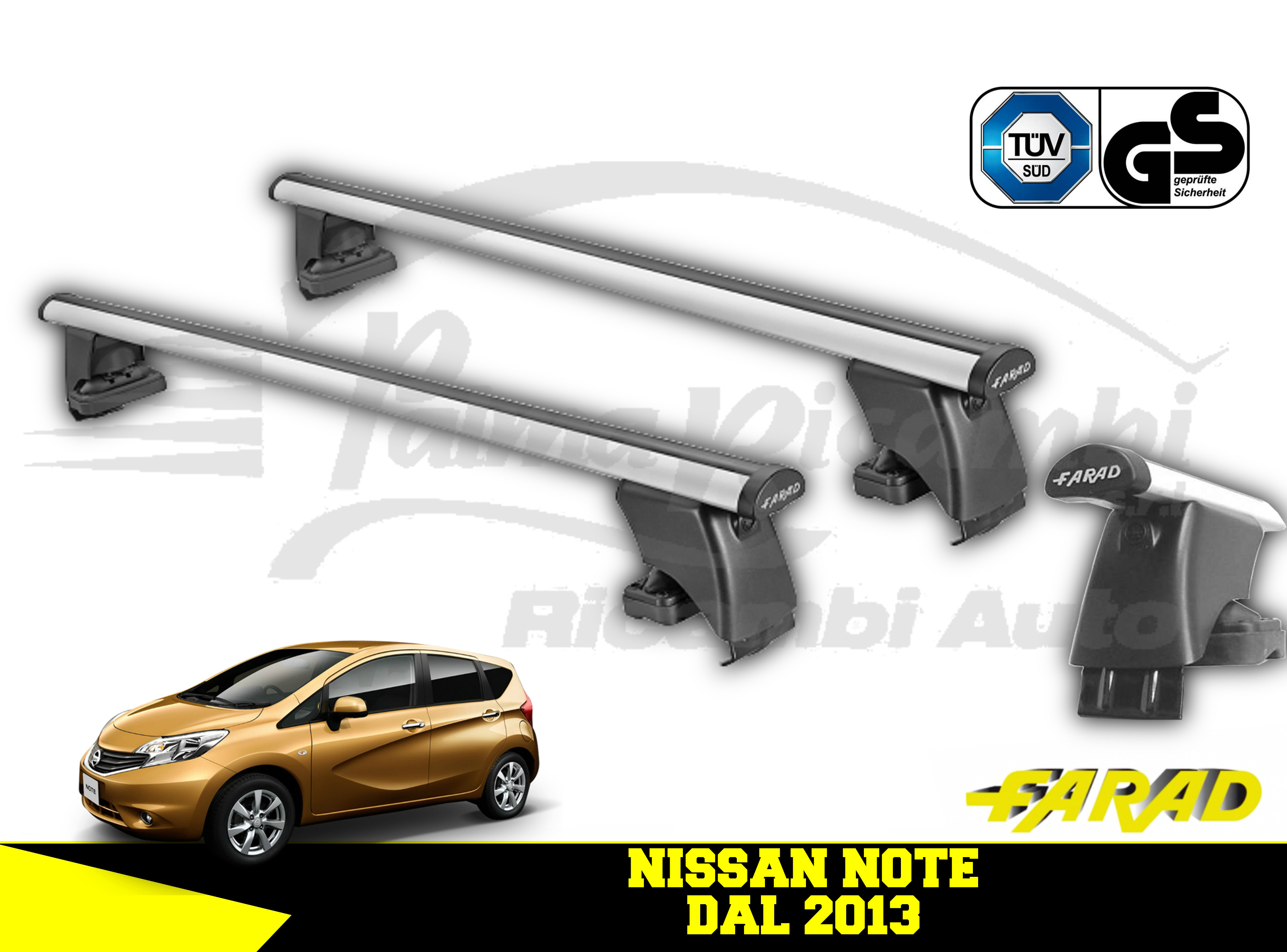 Barre portatutto nissan note #3