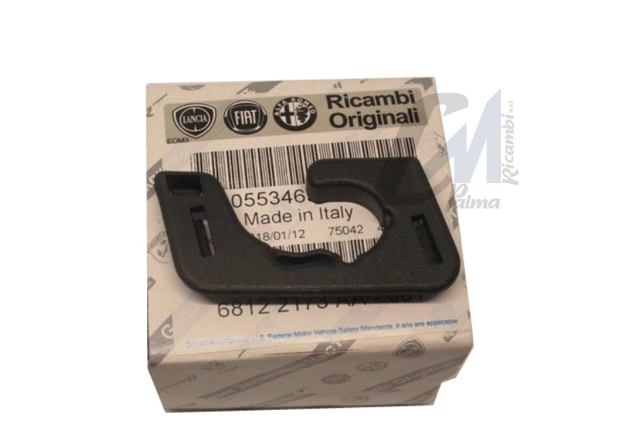 GANCIO GOMMINO MENSOLA CAPPELLIERA BAULE FIAT 500X DAL 2015 DESTRO DX ORIGINALE