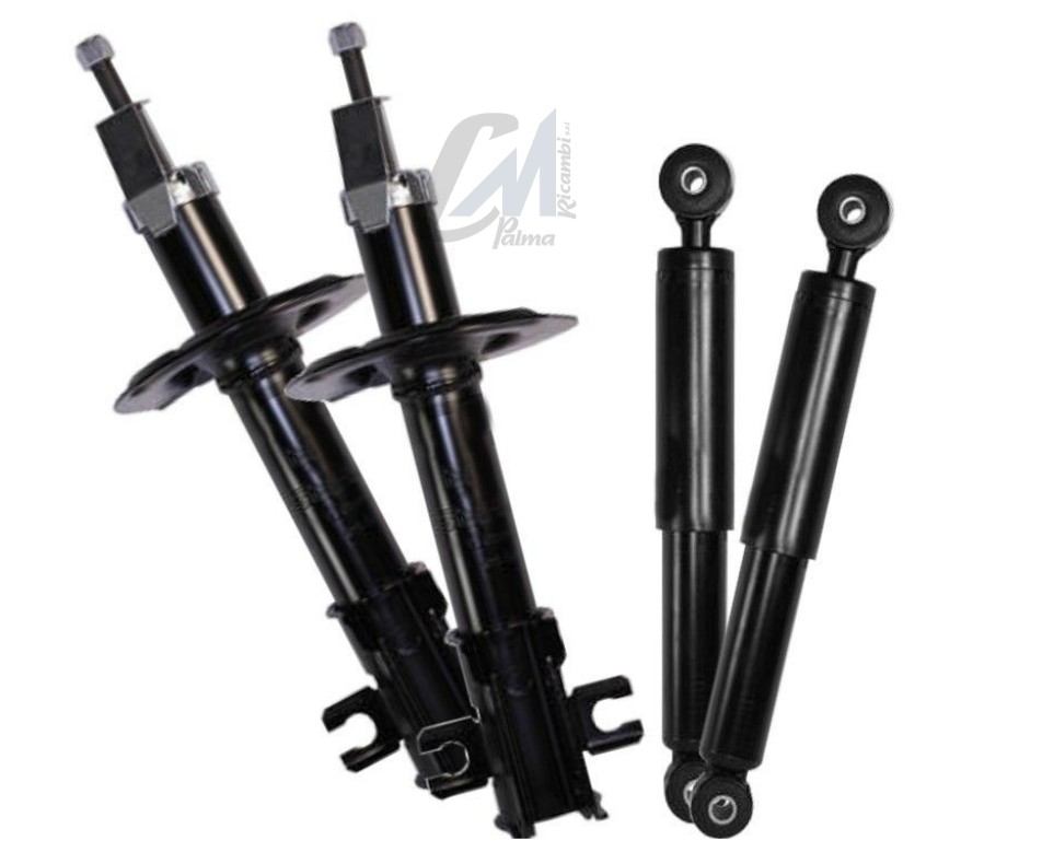 TGI - KIT 4 AMMORTIZZATORI COMPATIBILI CON FIAT 500 (312), FIAT