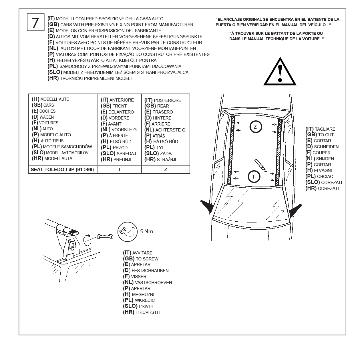 Dachgepacktrager Cam Logical Opel Astra Seat Ebay