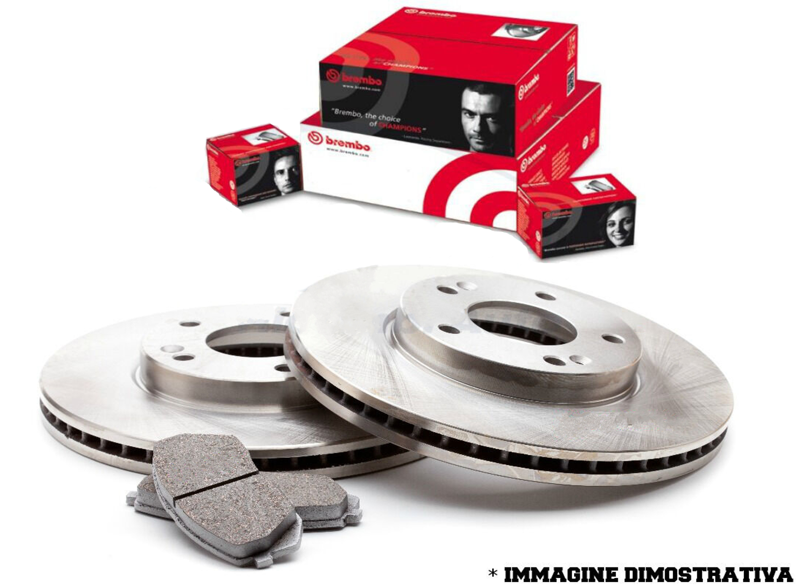 KIT DISCHI P06036 PASTIGLIE FRENO ANT 09.A295.11