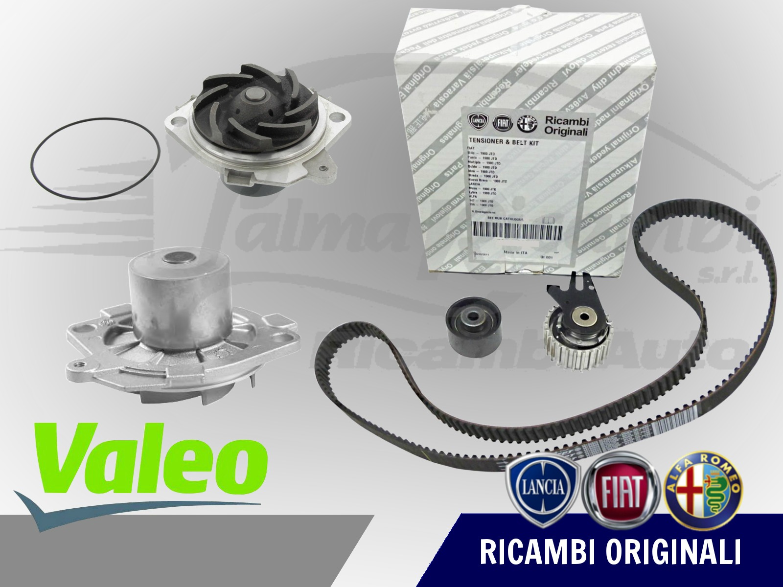POMPA ACQUA FIAT FREEMONT 2.0 JTD 71754559 KIT DISTRIBUZIONE ORIGINALE