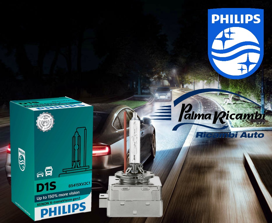 2x PHILIPS d4s X-TREME VISION fino al 150/% in più visibilità XENO 42402xv2c1